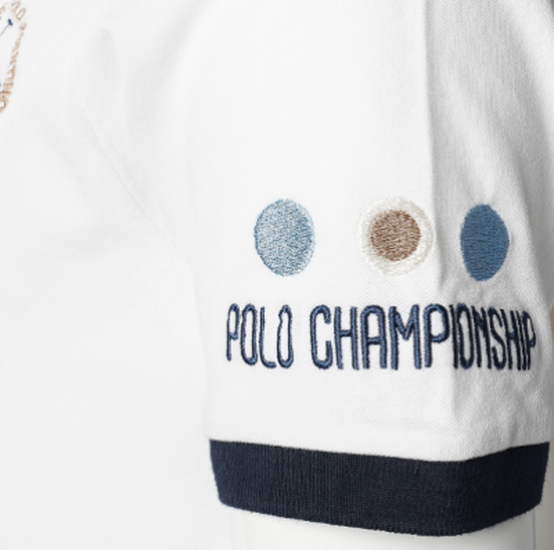 Men"s short-sleeved polo shirt in regular fit stretch cotton - Valerien