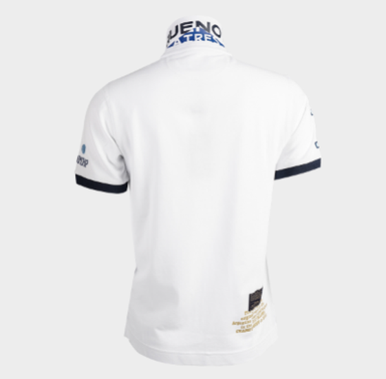 Men"s short-sleeved polo shirt in regular fit stretch cotton - Valerien