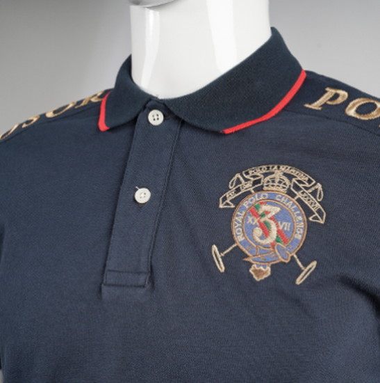 Men"s short-sleeved polo shirt in regular fit stretch cotton - Vinicio