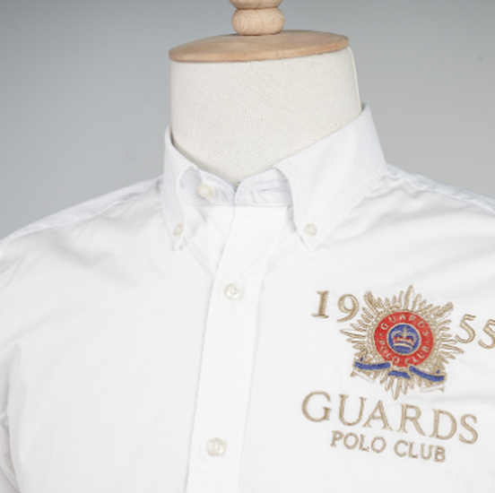 Men"s long-sleeved shirt in regular fit stretch cotton - Volker