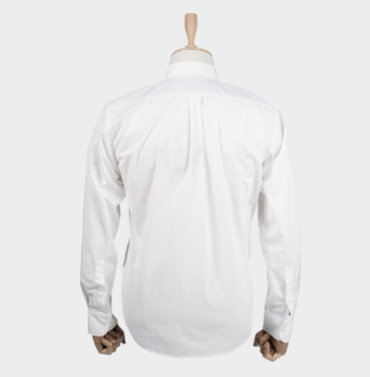 Men"s long-sleeved shirt in regular fit stretch cotton - Volker