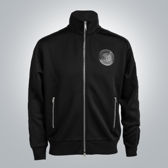 Long-sleeves man fleece with zip regular fit - Vuk