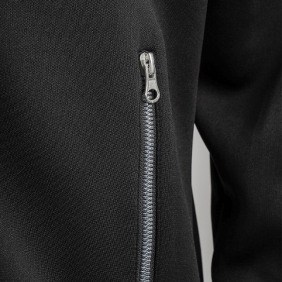 Long-sleeves man fleece with zip regular fit - Vuk