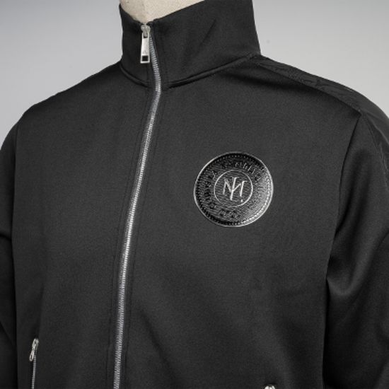 Long-sleeves man fleece with zip regular fit - Vuk