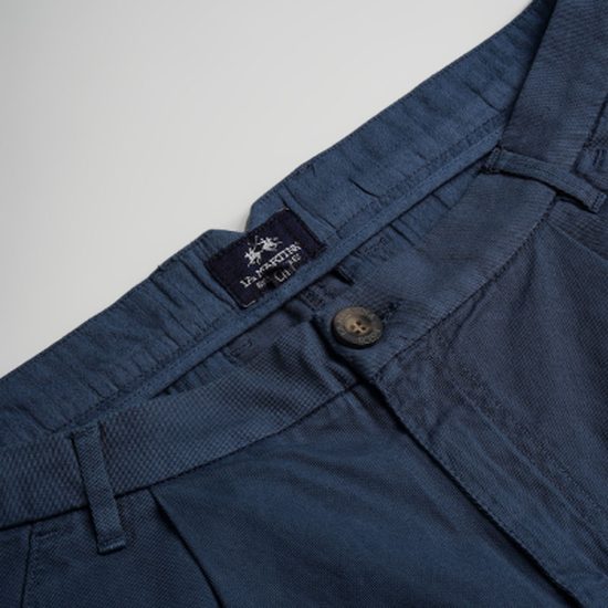 Man bermuda shorts in linen and cotton regular fit - Vics