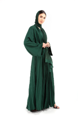 Neda Color fabric Abaya Hanayen designer cut design