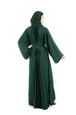 Neda Color fabric Abaya Hanayen designer cut design