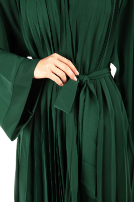 Neda Color fabric Abaya Hanayen designer cut design