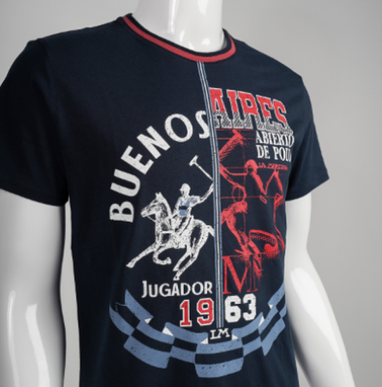 Men"s 100% cotton regular fit short-sleeved T-shirt - Verrell