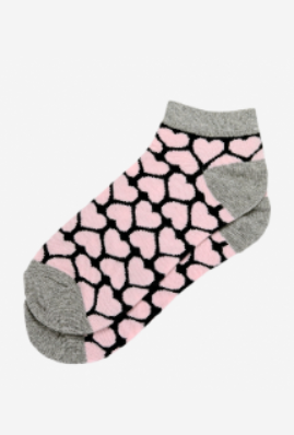 Set Of 3 Women"s 8517 Short Sock Black Free Size