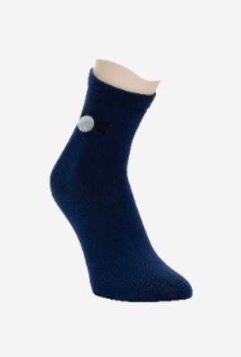 Women"s Hand Made Sock One Size Navy