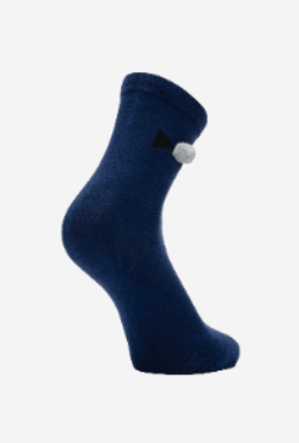 Women"s Hand Made Sock One Size Navy