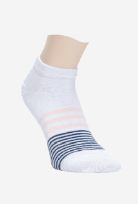 Women"s Patterned Short Sock One Size COL1