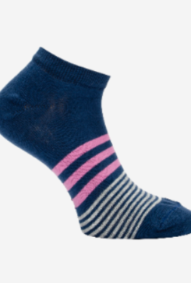 Women"s Patterned Short Sock One Size