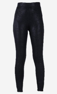 Women Leather Legging Black