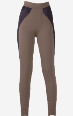 Women"s Active Legging Leather Pocket