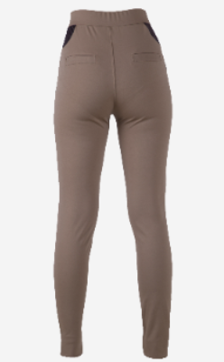 Women"s Active Legging Leather Pocket