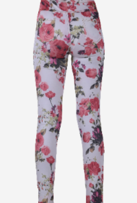 Women"s Patterned Legging S/M