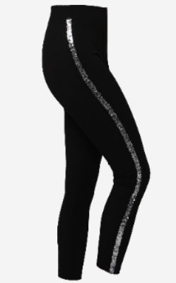 Women Fashion Leggings Black L/XL
