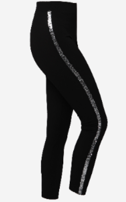 Women Fashion Leggings Black S/M