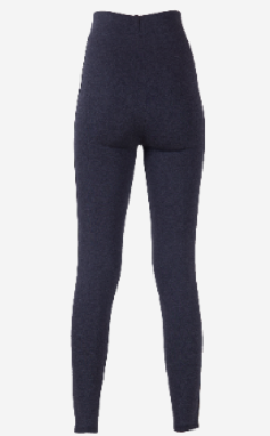 Women Legging With specular Srtip Line L.Gray