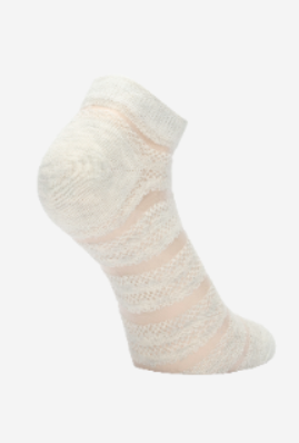 Women Printed Ankle High Off-white