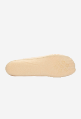 Women"s Patterned Liner Sock Beige Free Size
