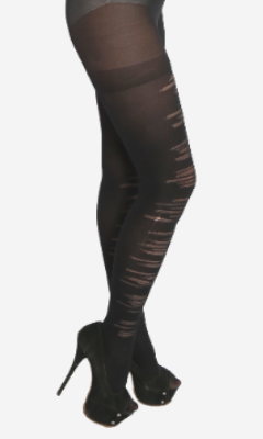 Women"s Slash Tight Black