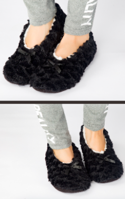 Women"s Home Slippers Black