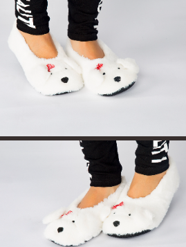 Women"s Home Slippers White Free Size