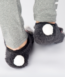 Women"s Home Slippers Gray Free size
