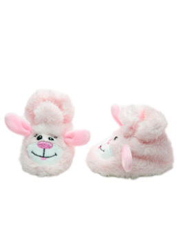 Baby"s Puppy Winter Slipper Pink S- 9/18