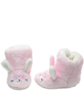 Baby"s Mouse Winter Slipper Pink S-9/18
