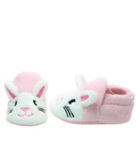 Baby"s Rabbit Winter Slipper Pink S-6/12 M