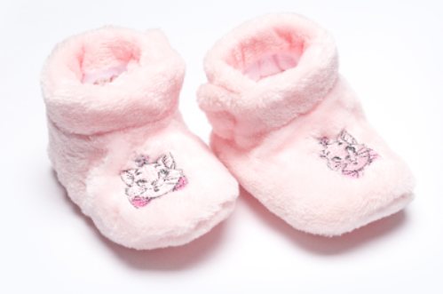 BABY HOME SOCKS BB327 C:PINK S:0-6M(11CM)