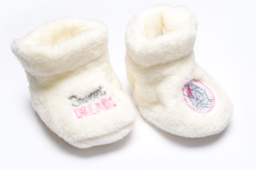 BABY HOME SOCKS BB327 C:PINK S:12-18M(13CM)