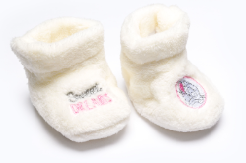 BABY HOME SOCKS BB327 C:WHITE S:2-3Y(14CM)