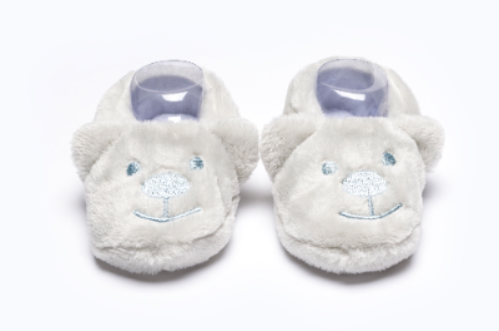 BABY HOME SOCKS BB328 C:GREY S:0-6M(11CM)