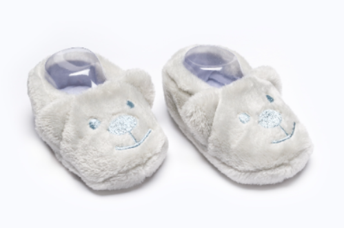 BABY HOME SOCKS BB328 C:GREY S:2-3Y(14CM)