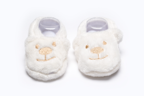 BABY HOME SOCKS BB328 C:OFF.WHITE S:6-12M(12CM)