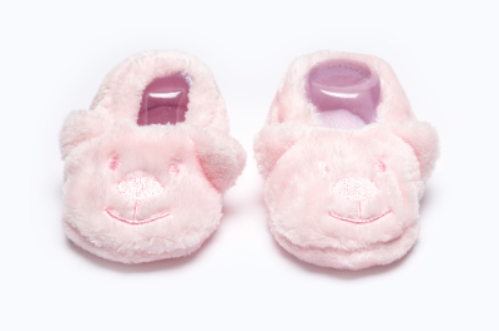 BABY HOME SOCKS BB328 C:PINK S:12-18M(13CM)