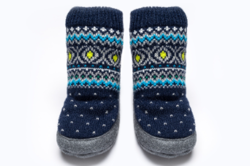 BABY HOME SOCKS BBPOT343 C:NAVY S:6-12M