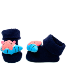 Baby"s Sprocketing Socks Navy S-0/12 M