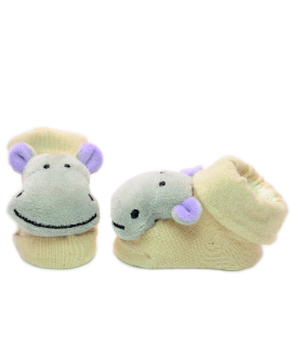 Baby"s Horse Socks Beige S -0/12 M