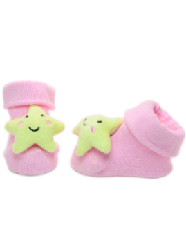Baby"s Star Socks Pink