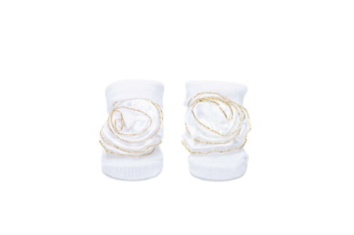 Baby"s Girl Headband & Sock Set 0-6 M