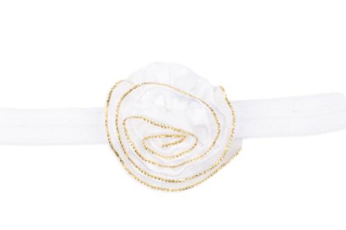 Baby"s Girl Headband & Sock Set 0-6 M