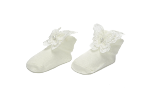 Baby"s Girl  Sock  Cream S-0/6 M