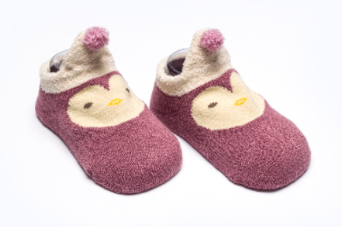 BABY SOCKS BB332 C:D.PINK S:6-12M