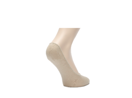 Men"s Now Show Sock With Elastic Band Beige 40/42